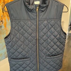 Crewcuts Quilted Navy Blue Vest YL